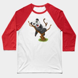 Sleeping Panda Baseball T-Shirt